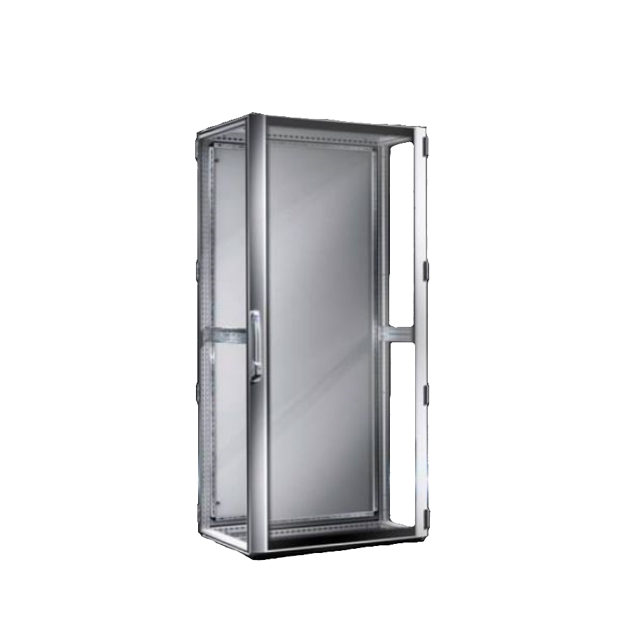 TS IT Шкаф 600х2000х600 с обзорной и стальной дверью, без 19", IP55