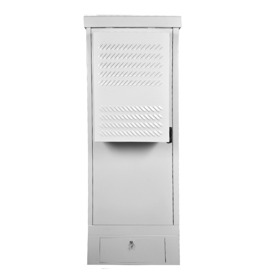 Шкаф уличный всепогодный напольный укомплектованный 18U (Ш700 × Г900), комплектация ТК-IP55