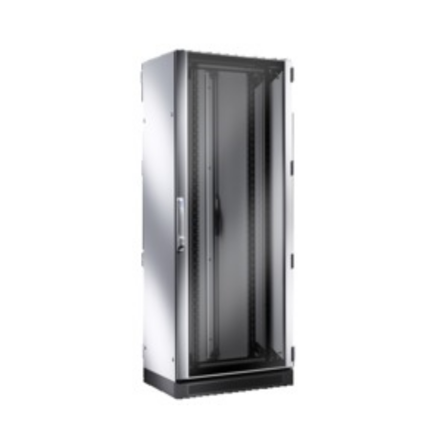 TS IT Шкаф 800x2100x800 42U с обзорной и стальной дверью 19" монтажные рамы, предсобранный