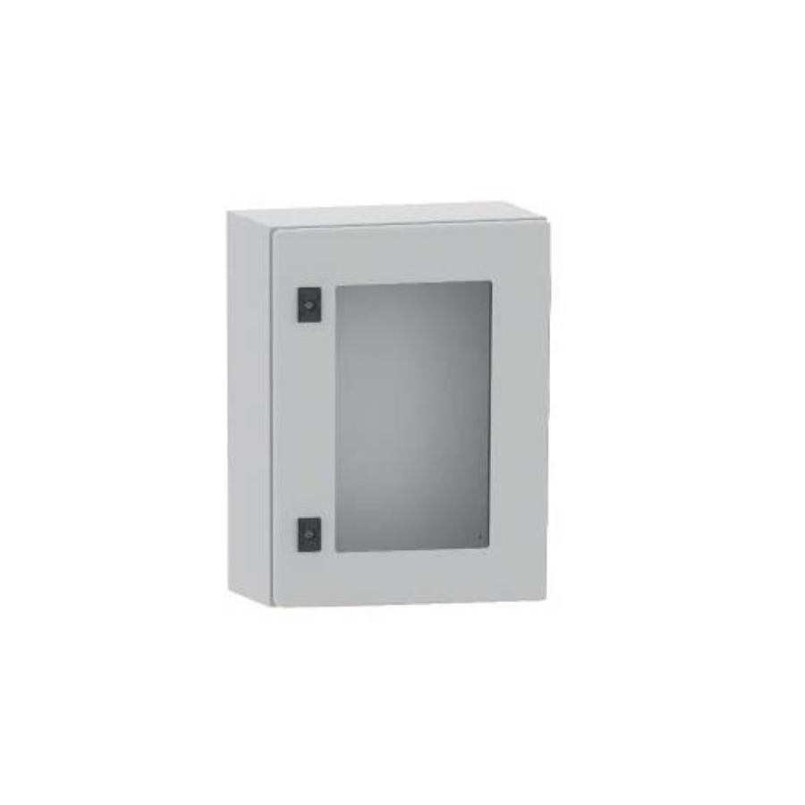 Навесной шкаф CE, с прозрачной дверью, 500 x 400 x 200мм, IP55