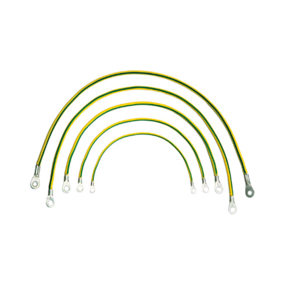 Комплект кабелей заземления, 5 шт. (SZB-12-00-00/2) (кабель заземления 300 мм - 2 шт, кабель заземления 400 мм - 2 шт, кабель з
