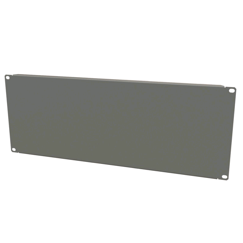 Фальш-панель на 4U, цвет серый (RAL 7035)