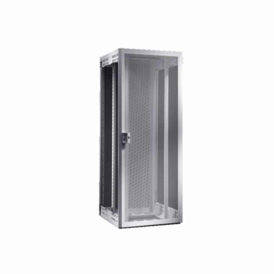 ТЕ8000 Шкаф 600x1200x1000 24U вентилируемые двери, боковые стенки
