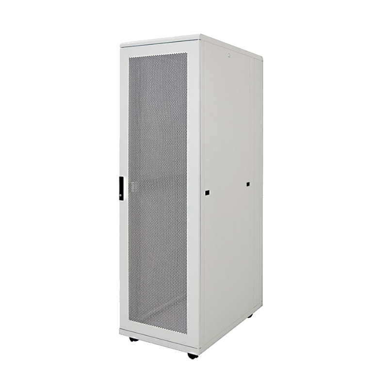 ITK Шкаф серверный 19", 42U, 800х1000 мм, перф. передняя и задняя двери, серый (место 1)