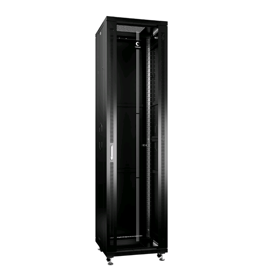 Шкаф монтажный телекоммуникационный 19" напольный для распределительного и серверного оборудования 47U 600x1000x2277mm (ШхГ