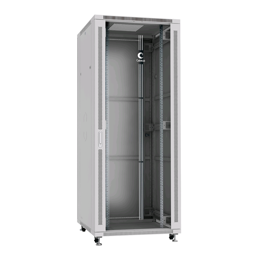Шкаф монтажный телекоммуникационный 19" напольный для распределительного и серверного оборудования 42U 800x800x2055mm (ШхГхВ) п
