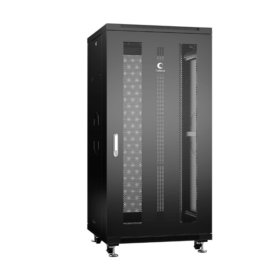 Шкаф монтажный телекоммуникационный 19" напольный для распределительного и серверного оборудования 27U 600x600x1388mm (ШхГхВ