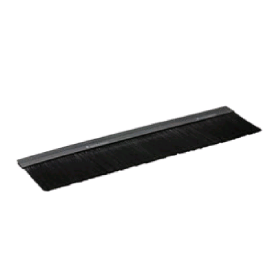 Заглушка с щеточным вводом для отверстий C (380x71 мм) в плите или крыше шкафов SZB IT, цвет черный (RAL 9005)