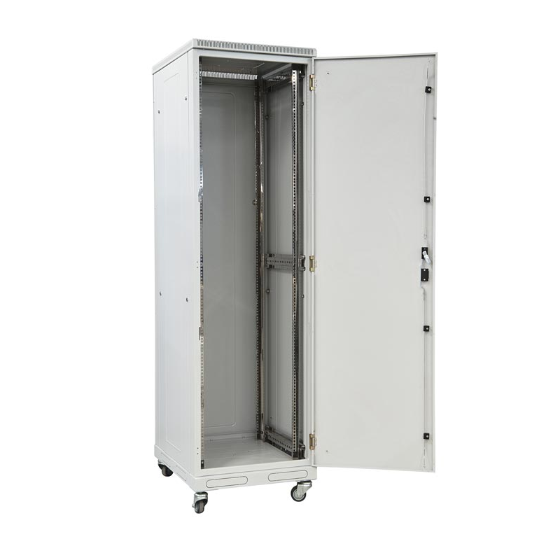 Шкаф телекоммуникационный напольный 19",42U(800x800), ШТ-НП-42U-800-800-М, передняя дверь металл ССД