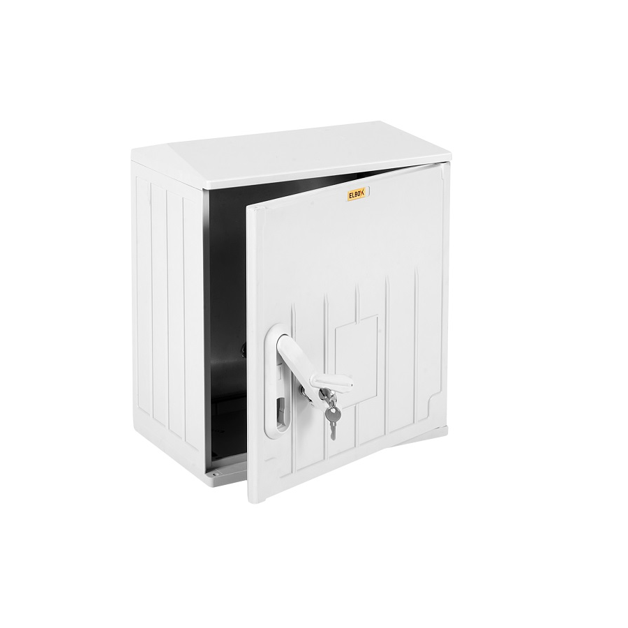 Электротехнический шкаф полиэстеровый IP54 антивандальный (В600*Ш400*Г250)