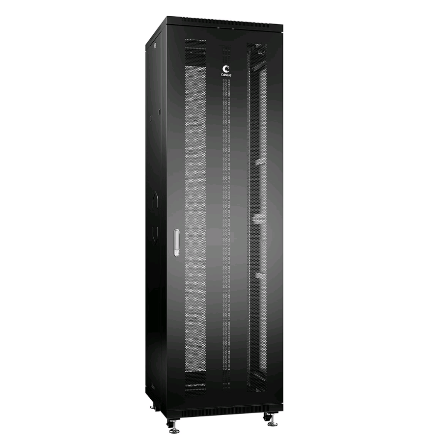 Шкаф монтажный телекоммуникационный 19" напольный для распределительного и серверного оборудования 42U 600x1000x2055mm (ШхГ