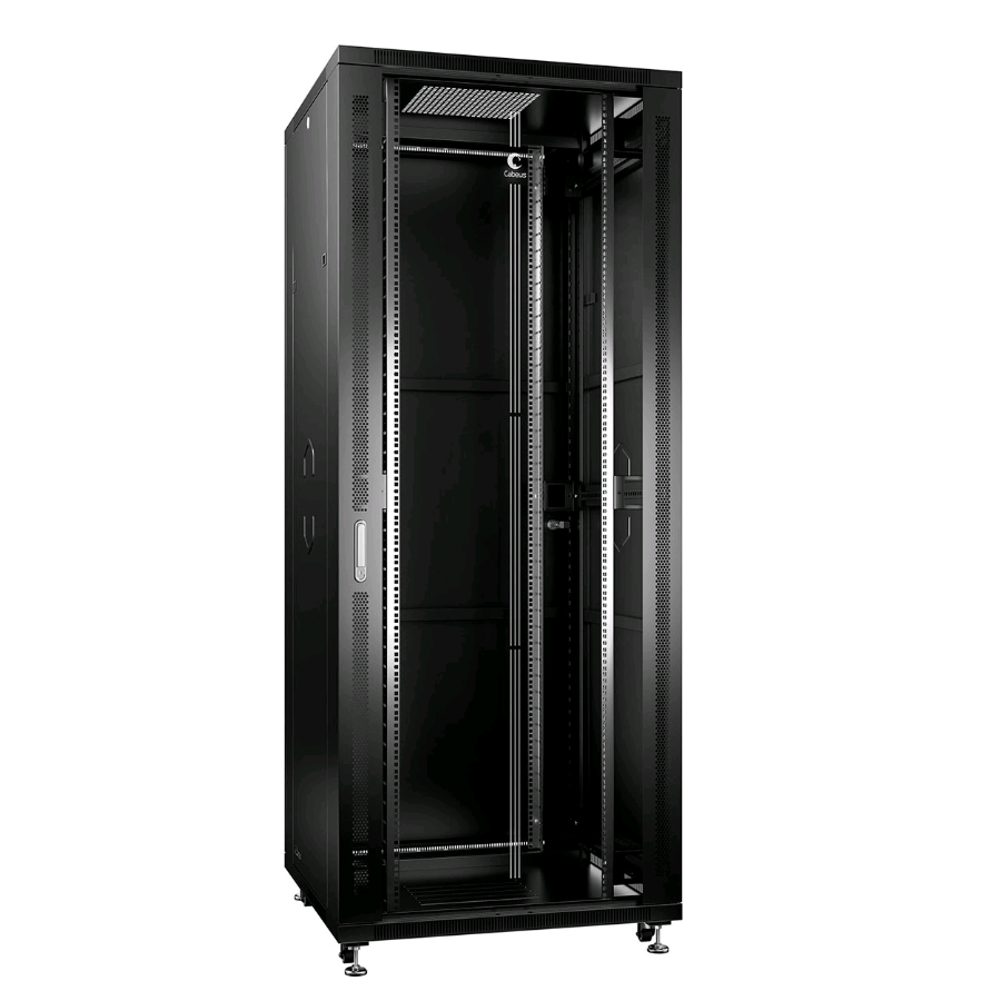 Шкаф монтажный телекоммуникационный 19" напольный для распределительного и серверного оборудования 42U 800x1000x2055mm (ШхГ
