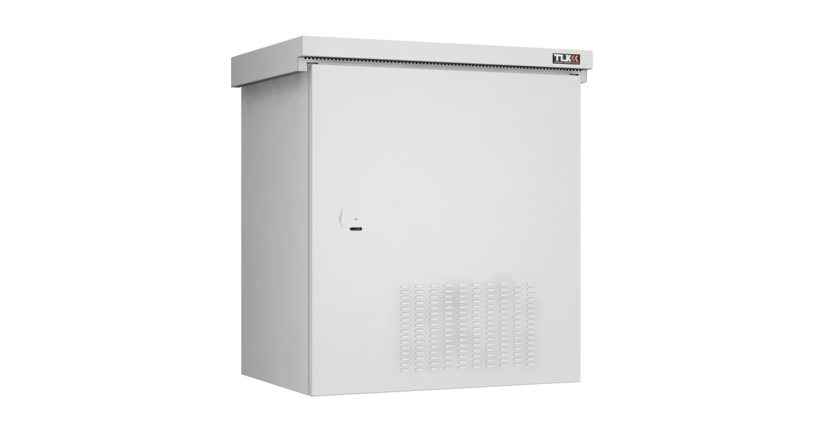 Шкаф настенный климатический TWK-158256-M-GY, Lite, IP55, Ш821хВ882хГ566 мм, цвет серый, муар, RAL 7035, комплектация: монтажные направляющие -2 пары,