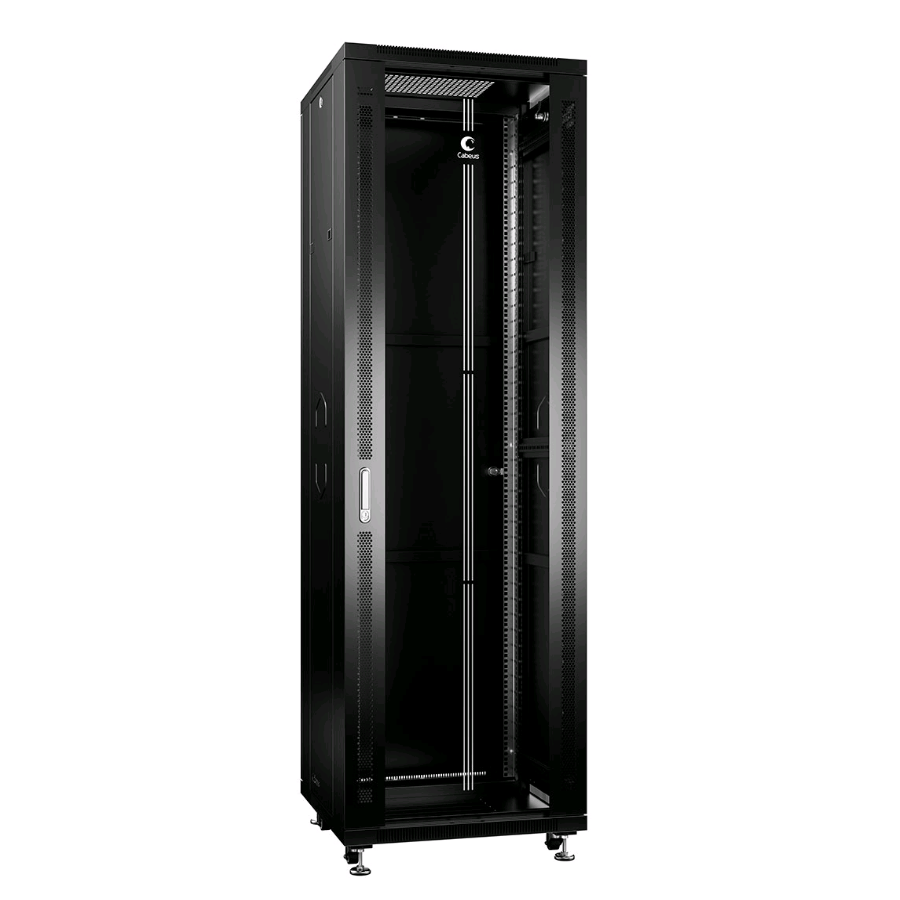 Шкаф монтажный телекоммуникационный 19" напольный для распределительного и серверного оборудования 42U 600x600x2055mm (ШхГхВ