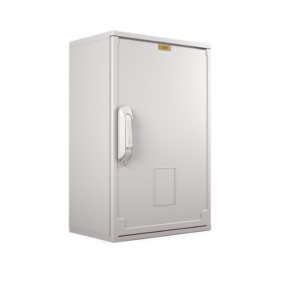 Электротехнический шкаф полиэстеровый IP44 (В600*Ш400*Г250) Elbox polyester c одной дверью