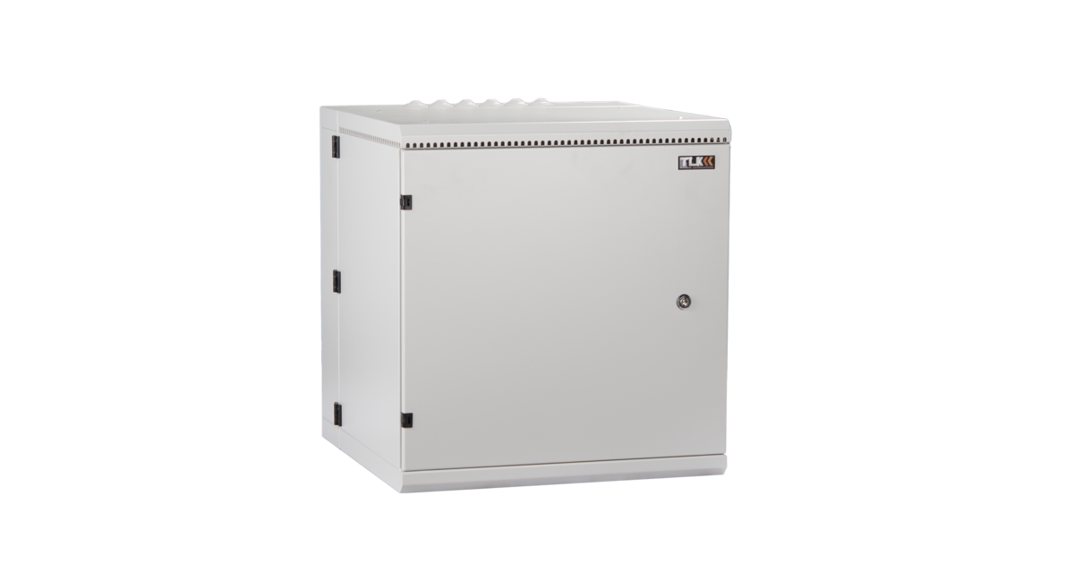 Настенный двухсекционный  шкаф 19", 15U, металлическая дверь, промышленный, степень защиты IP55, Ш600хВ771хГ600мм, серый.