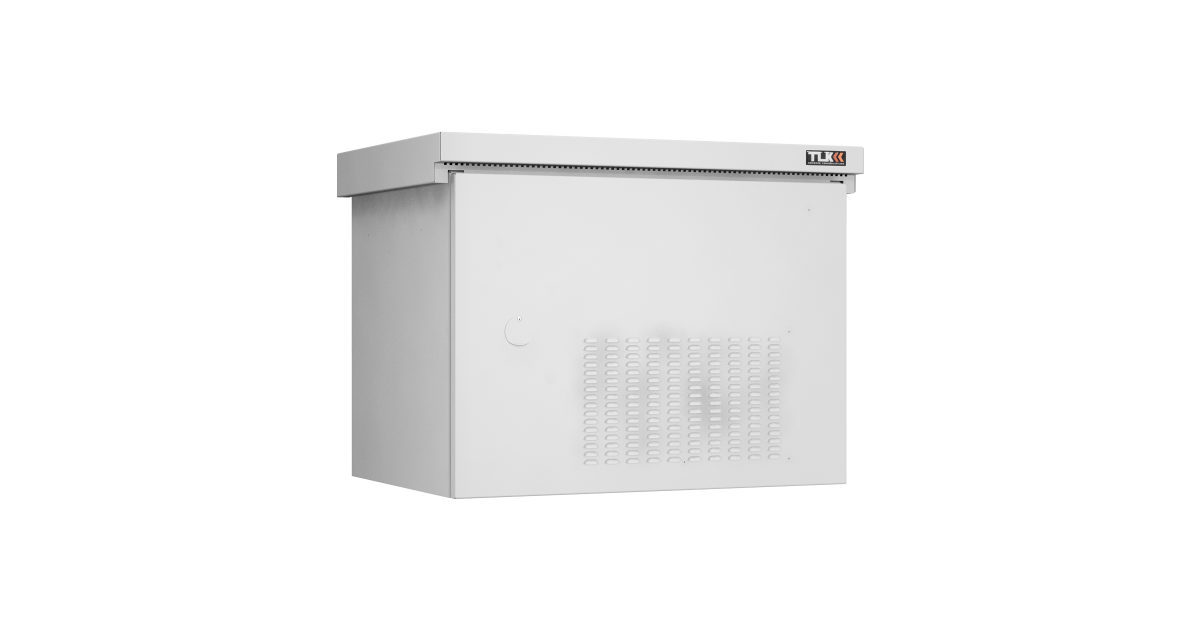 Шкаф настенный климатический TWK-098256-M-GY-KIT01, Lite, IP55, Ш821хВ****Г566 мм, цвет серый, муар, RAL 7035, комплектация: монтажные направляющие -2