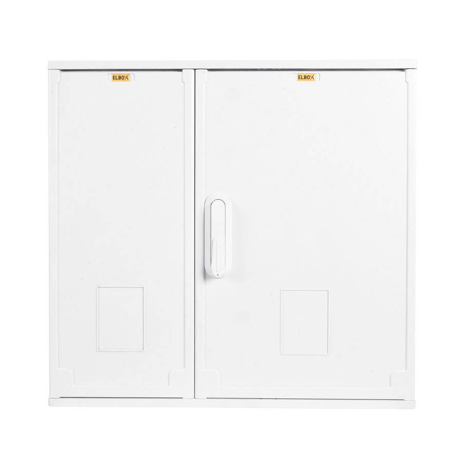 Электротехнический шкаф полиэстеровый IP44 (В600*Ш600*Г250) Elbox polyester с двумя дверьми