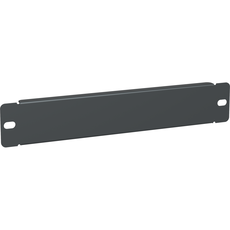 ITK Фальш-панель 1U для шкафа 10" LINEA WS черная