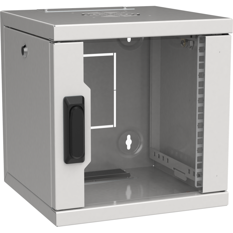 ITK LINEA WS Шкаф 10" 6U 320х310мм дверь стекл. сер.