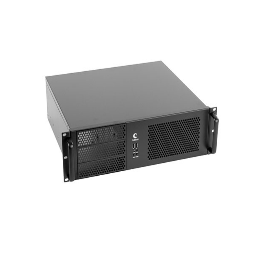 Корпус cерверный 19" 3U, RM (ДxШxВ)мм: 390x430x133.3, 3x5.25"+8x3.5"HDD, без блока питания
