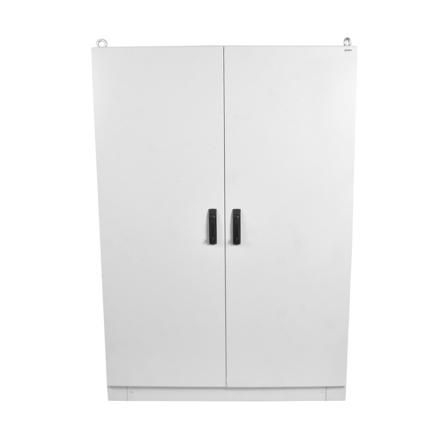 Отдельный электротехнический шкаф IP55 в сборе (В2000*Ш1200*Г600) с двумя дверьми, цоколь 100 мм.