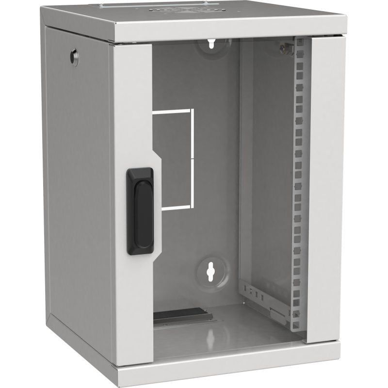 ITK LINEA WS Шкаф 10" 9U 320х310мм дверь стекл. сер.