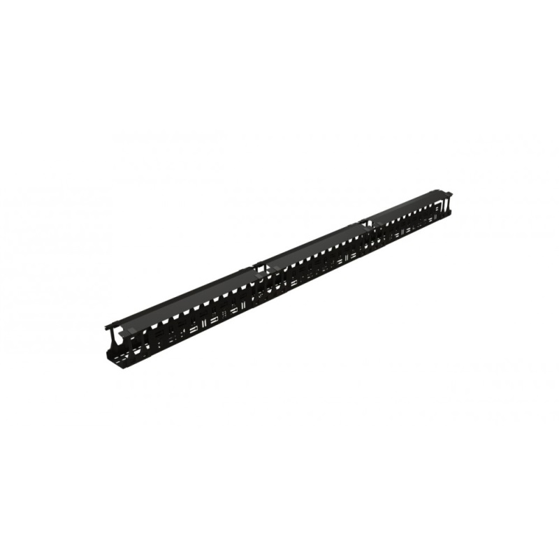 Вертикальный кабельный организатор для шкафов TSR, с крышкой, для профиля тип 1