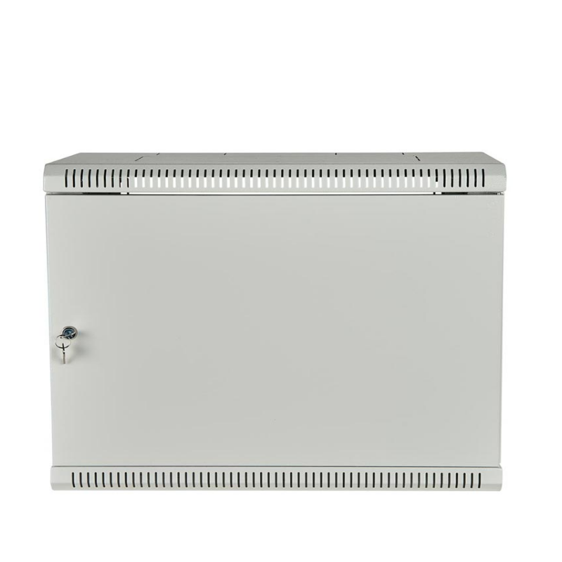 Шкаф телекоммуникационный настенный сварной 19”,9U(600x500), ШТ-НСс-9U-600-500-М дверь металл ССД